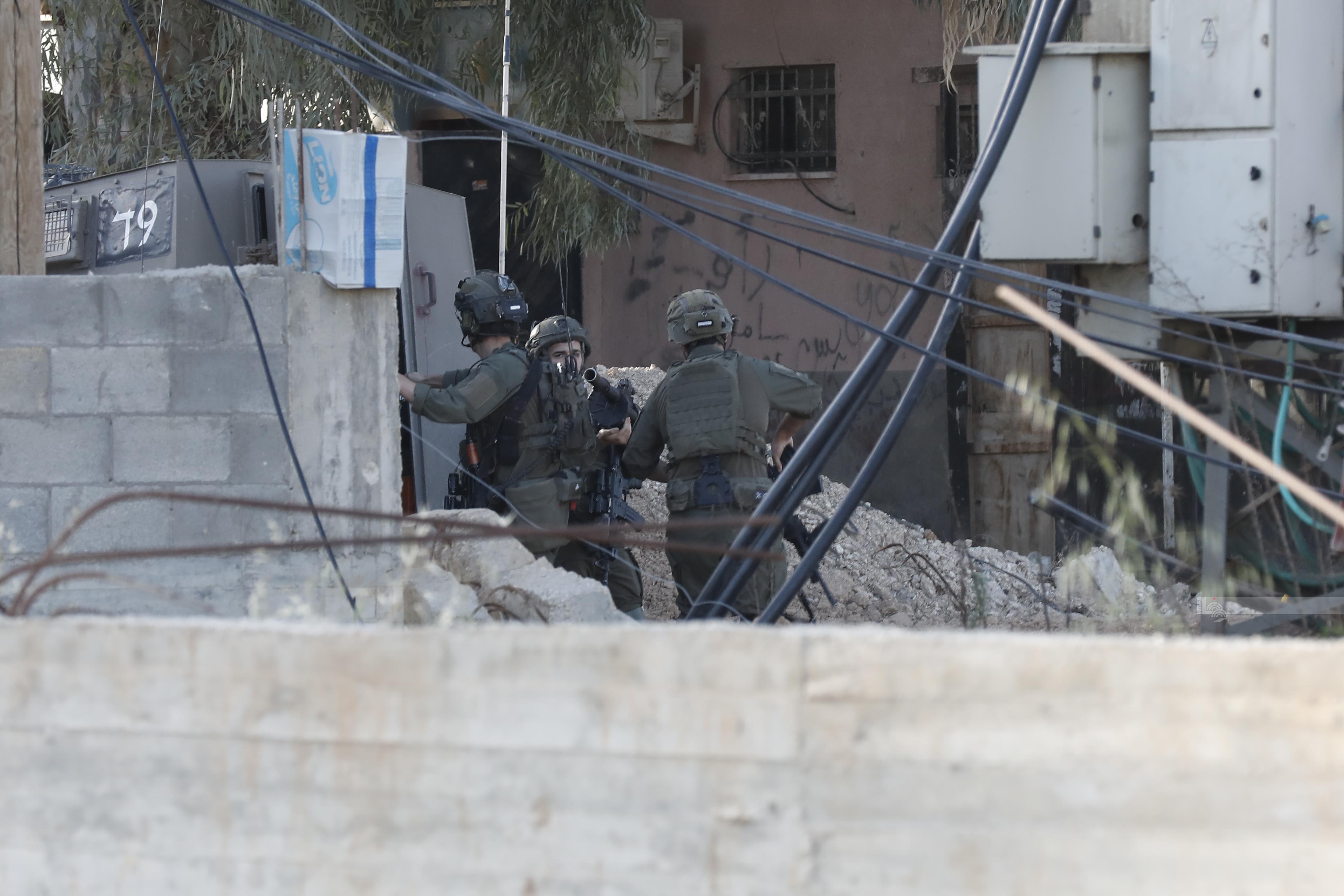 من العدوان على جنين. (تصوير: وفا)